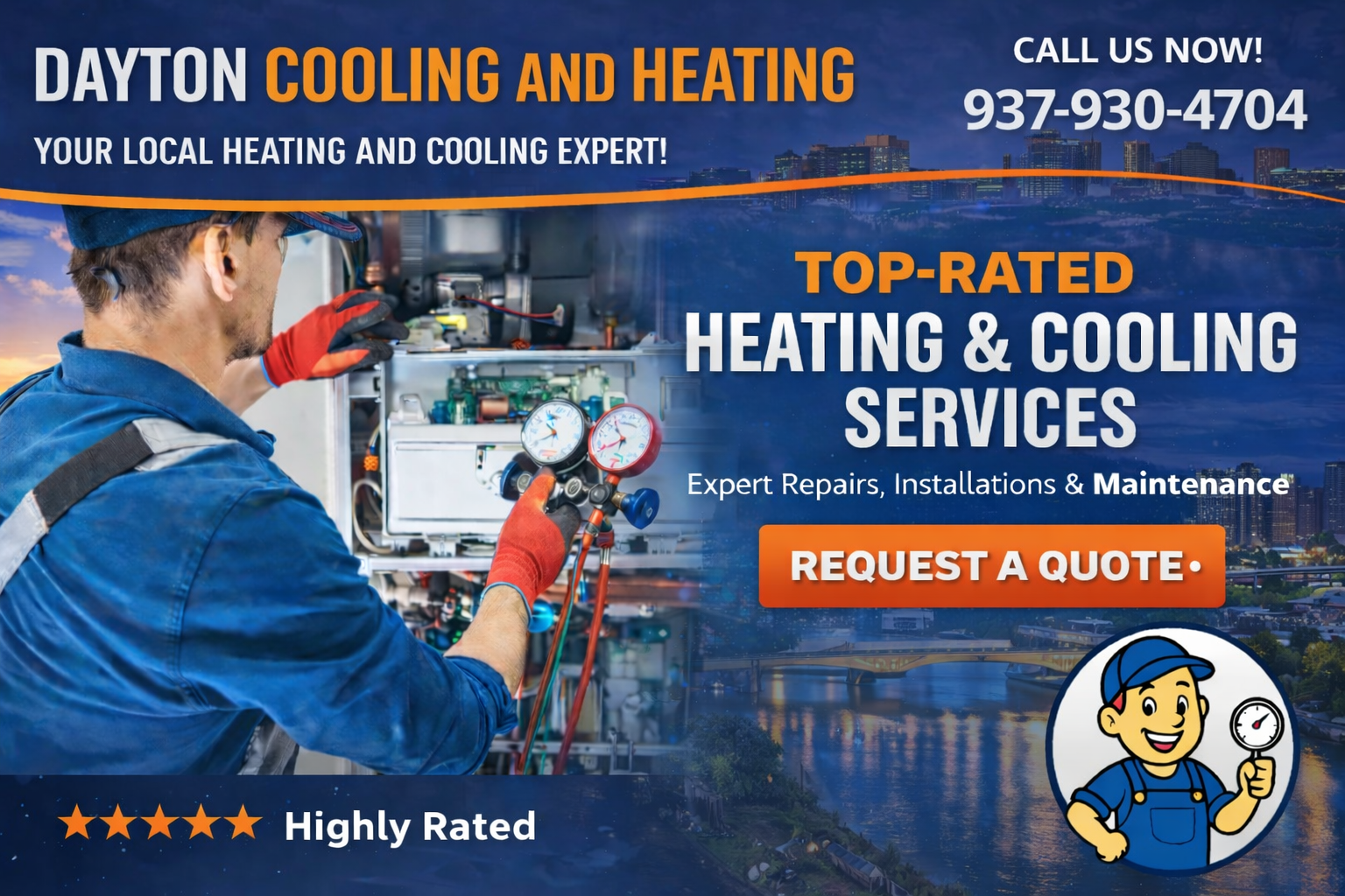 Dayton Cooling and Heating - 937-930-4704